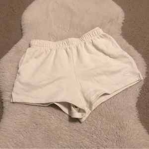 PINK Victoria's Secret White Shorts
